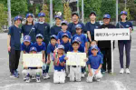親子ふれあいトスベースボール2024(多摩区)春季大会で3位になりました！！